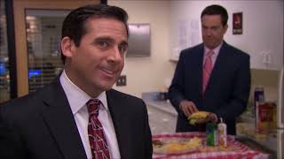 Michael in the Cheese Cart | The Office (US)