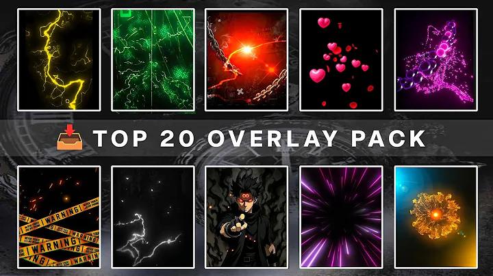 Top 20 Overlay Video Pack 2025 | Free Download (Must-Have!)