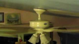 Replacing My Litex Aloha, With A Hunter Augusta, Time Lapse. Time Lapse Replacing A Ceiling Fan