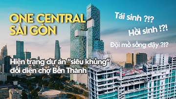 One Central Sài Gòn "sống dậy" | Tháp đôi biểu tượng của Sài Gòn | Toàn Cảnh Flycam Trên Cao