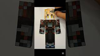 Sharpness Minecraft skin drawing