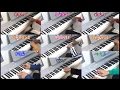 恋／星野源　【全部俺×13人で演奏した】　ピアノ　『逃げるは恥だが役に立つ』ED　【耳コピ】