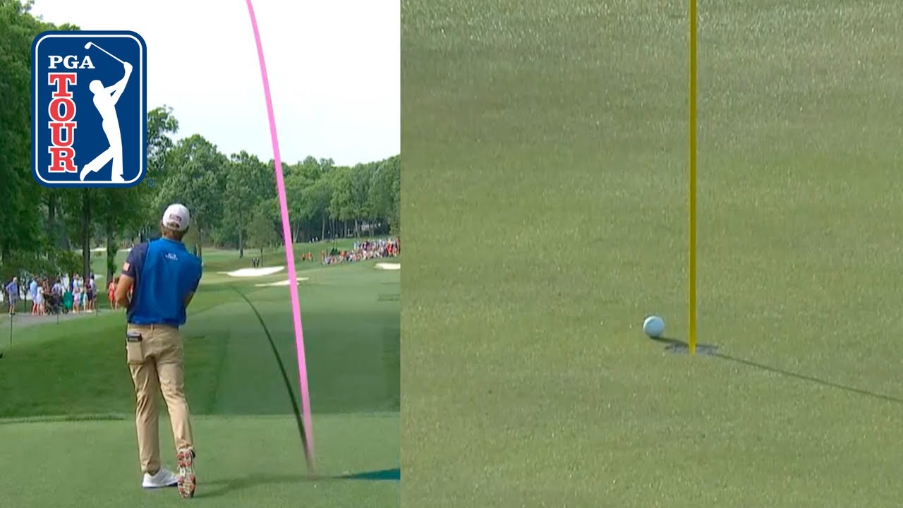 Par-4 tee shots that get increasingly closer to going in on PGA TOUR