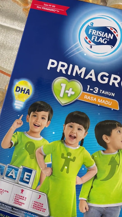 Frisian Flag Primagro susu tinggi DHA, bantu dukung Akal Cermat si Kecil!