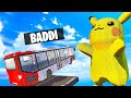 VEICOLI DI GTA CONTRO PIKACHU GIGANTE ! 🤣