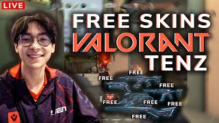 TenZ: 5 SKINS for YOU! Event - drop skins valorant! Play Valorant Stream Tenz!