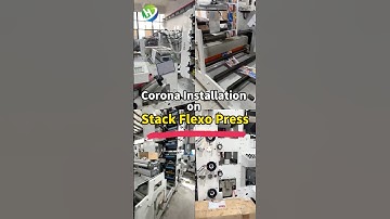 Real Footage from Customer | Corona Treater + Flexo Press