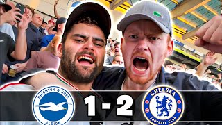 Nkunku BALLOONS Chelsea Into Europe 🎈 | Brighton 1 - 2 Chelsea | Matchday Vlog (Alex)