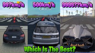 Subaru VS Range Rover VS lamborghini egoista in Extreme Car Driving Simulator