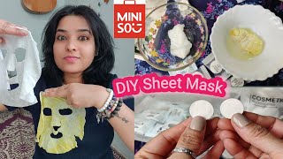 How to Use MINISO Compressed Sheet Mask | Detailed review & demo ✨
