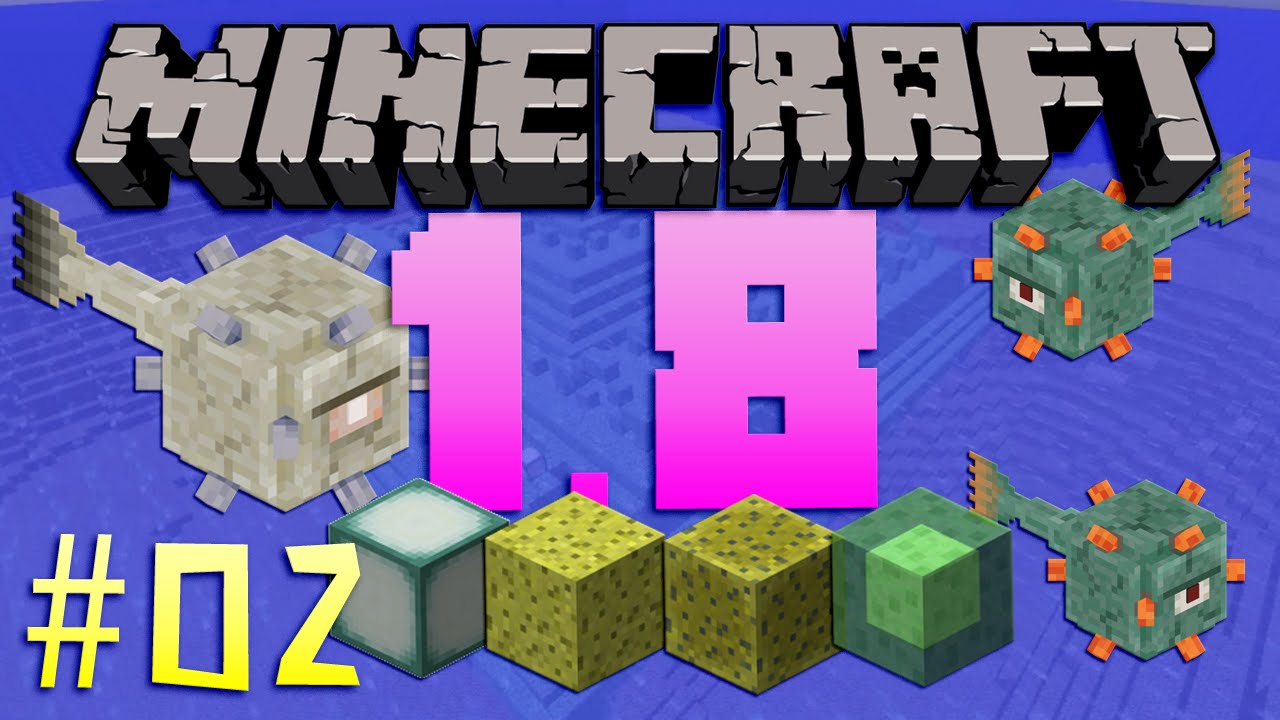 Minecraft 1.8 Review with GamingMommies Part 02 The Guardians Attack