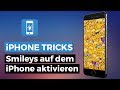 Smileys auf dem iPhone aktivieren