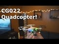CG022 6-Axis Quadcopter Unboxing and First Flight!