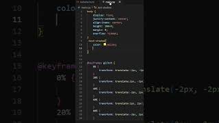 How to create text glitch effect using 👨‍💻 HTML | CSS #shorts #css  #coding #webdesign #code