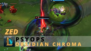 Famous PsyOps Zed Obsidian Chroma - League Of Legends Net Worth