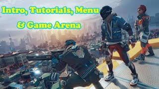 Hyper Scape: Intro, Tutorials, Menu & Game Arena