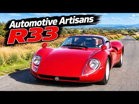 Automotive Artisans R33 - Driving The Most Beautiful Car In The WORLD !