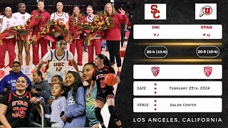 No. 7 USC vs No. 18 Utah | Pac-12 | 2.25.24