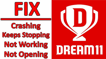 How To Fix Dream11 App Crashing, Keep Stopping or Not Working