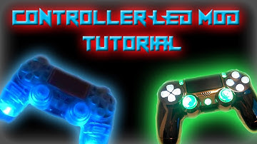 PS4 CONTROLLER LED MOD AND RAPID FIRE MOD INSTALLATION TUTORIAL