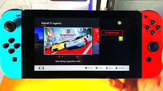 How To Download Asphalt 9 on Nintendo Switch | Full Tutorial