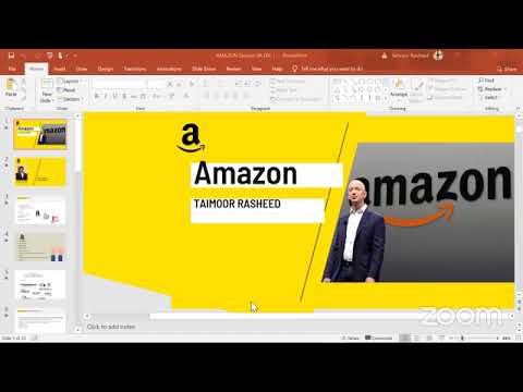 Free Orientation Class on Amazon by Mr. Taimoor Rasheed