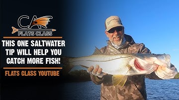 This One Saltwater Tip Will Help You Catch More Fish! - Flats Class YouTube
