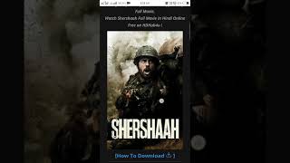 shershah movie full HD download Kare aasani se