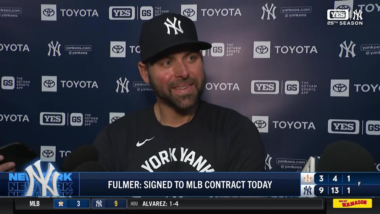 Thumbnail for Michael Fulmer on his Yankee debut: "No other place I'd rather be."
