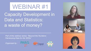 Capacity development in data and statistics:  a waste of money?
