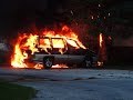 Mini-van fire in Sheboygan on June 14, 2017