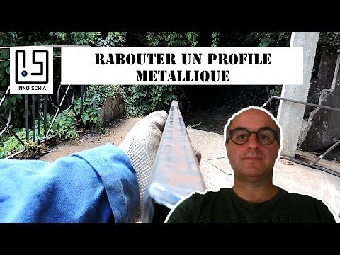 Comment abouter un profilé métallique ?  Assemblage bout à bout d'un tube, fer plat, carré acier.