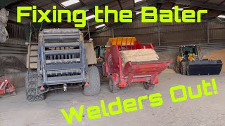 Fixing Time! Welding Baler! I Runover Something I Shouldn’t Have!