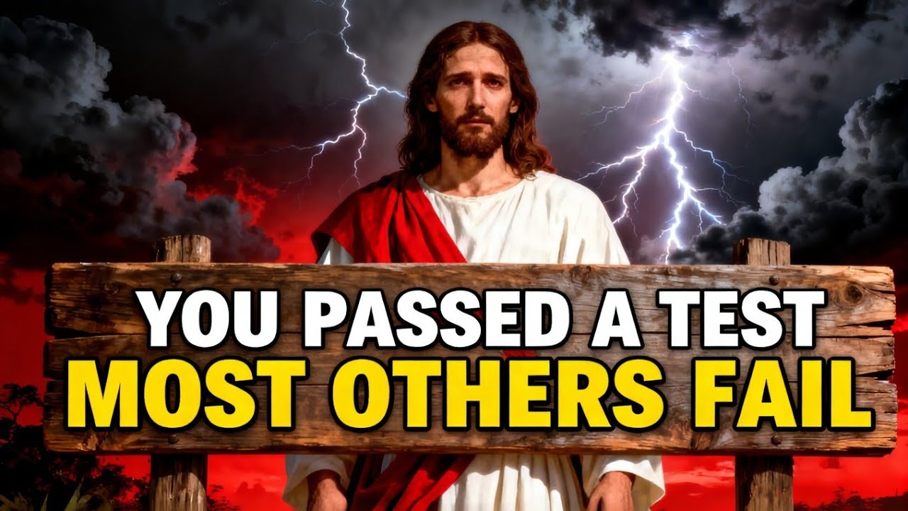 God Says: Few Passed, You Did | God’s Message Today