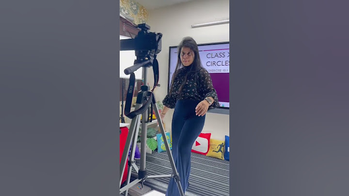 BTS from yesterday’s shoot 😃 ‘Circles’ chapter coming up next #class10maths #learnwithmansi #circle