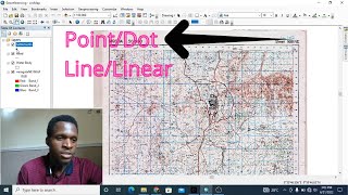 How to Digitize/Extract Point features from any Map in ArcGIS | ArcMap | Step by Step
