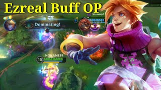 Ezreal Buff Is Over Power ! Tier S Patch 4.4B Gameplay Ezreal - League of Legends: Wild Rift Indo