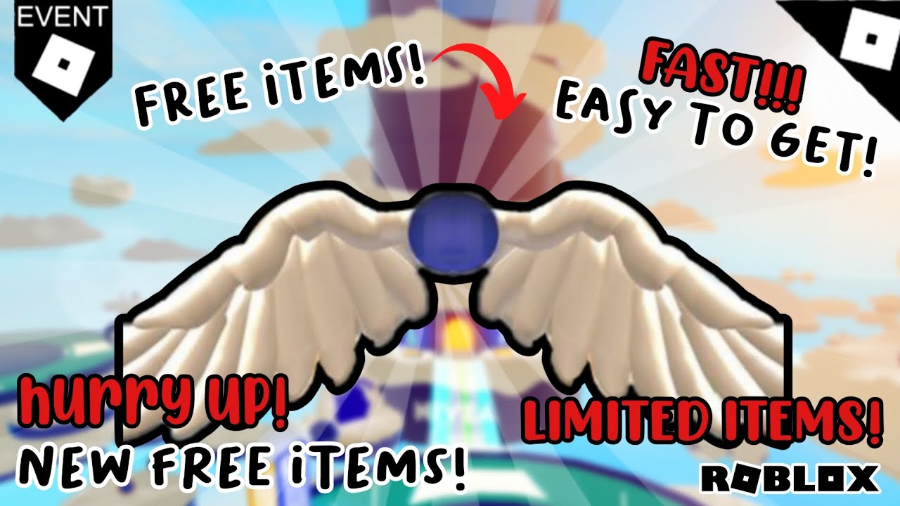 4) *NEW* FREE ITEMS ON ROBLOX FOR NEW FREE ICE WINGS, NEW PROMO