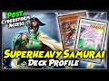 Superheavy Samurai Deck Profile + Combo Tutorial POST Cyberstorm Access  (CYAC) | May 2023 | Yu-Gi-Oh - YouTube