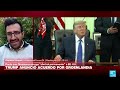 Trump anuncia acuerdo con Dinamarca por "control permanente" de Groenlandia