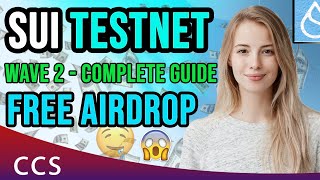Celebrity 💎 SUI Testnet Airdrop Wave 2 💎  COMPLETE GUIDE 🚀 Step by Step - Get SUI Airdrop token 🎁 Profile