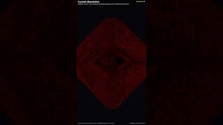 Crystal (Dendritic) — 3D Cellular Automata #Shorts