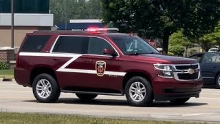 Saginaw Township MI FD C-3 Responding (POSSIBLE COMMERCIAL STRUCTURE FIRE) Mutual Aid