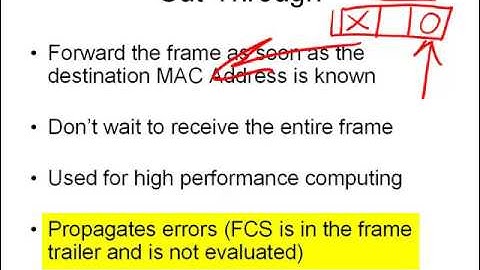 5. How Switches Process Frames