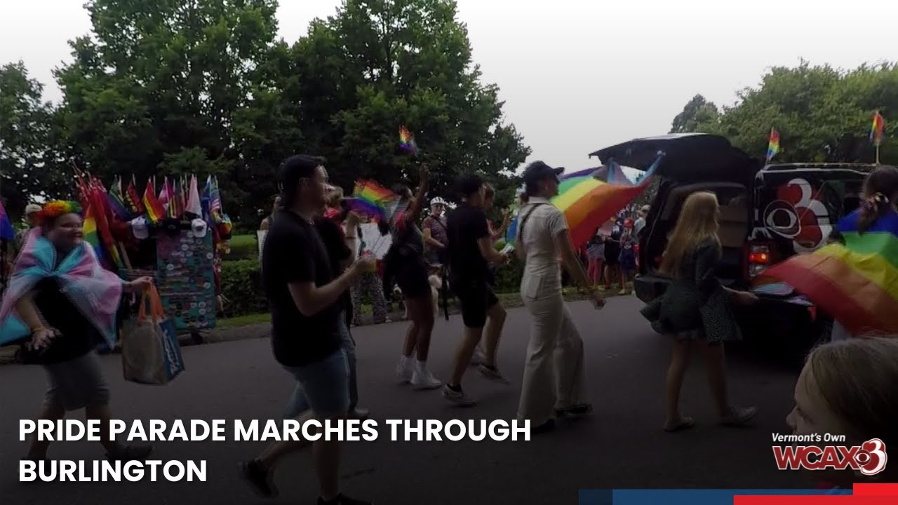 Pride parade marches through Burlington YouTube