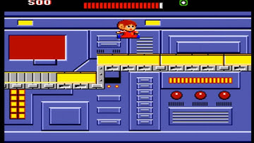 Alex Kidd : The Lost Stars - Sega Master System Gameplay