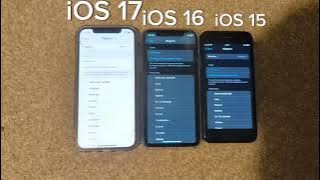 iOS Default Ringtone iOS 17 vs iOS 16 vs iOS 15
