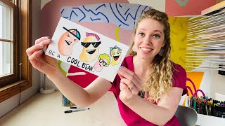 Cool Bean Cartoons - COOL BEANS CLUB! - At Home Art with Mrs. K
