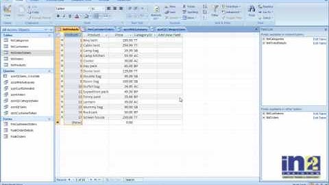 Microsoft Access 2007 Level 3 Introduction from In2 Training, Manchester