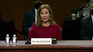 Amy Coney Barrett says she is not 'hostile' to Obamacare